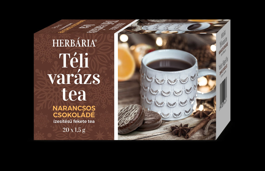 Herbária zimné kúzlo čaj s príchuťou pomaranča a čokolády 20x1,5g 30 g - 88919