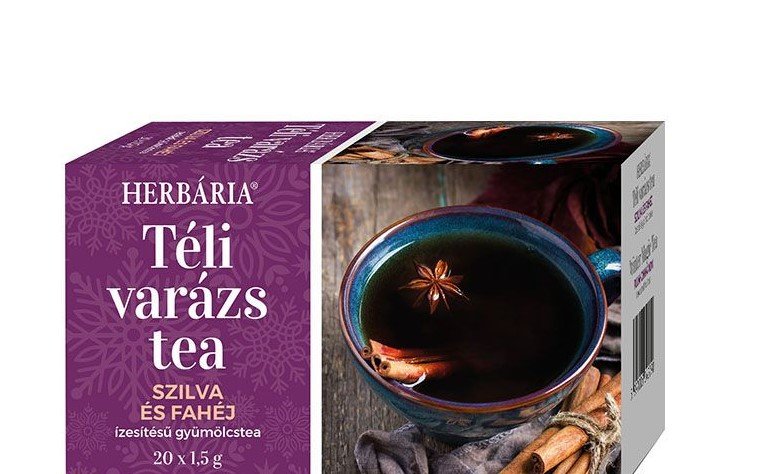 Herbária zimné kúzlo čaj s príchuťou slivky a škorice 20x1,5g 30 g - 28159