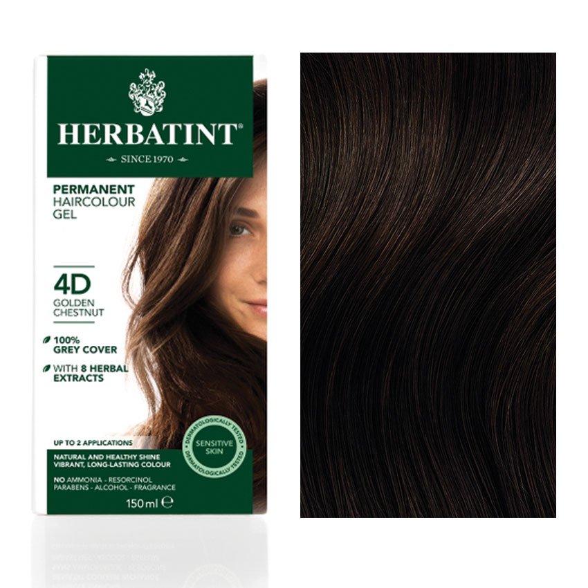 Herbatint 4d zlatý gaštan farba na vlasy 135 ml - 40256