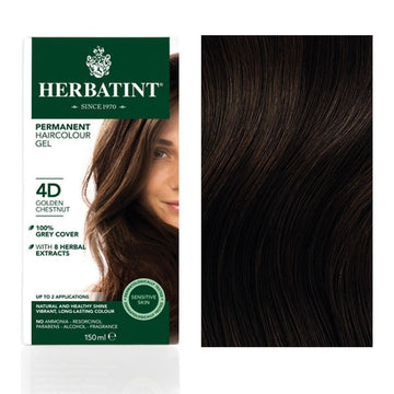 Herbatint 4d zlatý gaštan farba na vlasy 135 ml - 40256