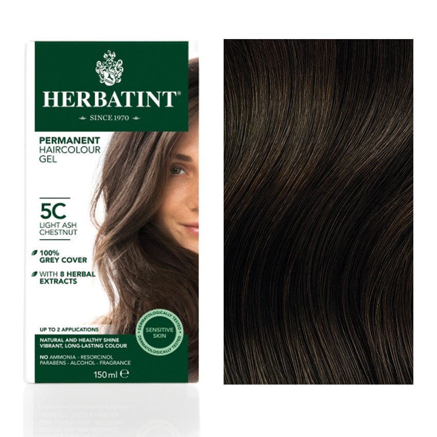 Herbatint 5c popol svetlý gaštan farba na vlasy 150 ml - 56483