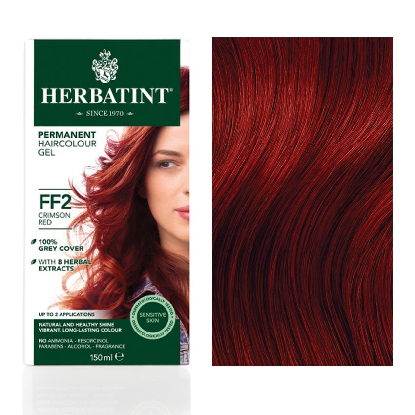 Herbatint ff2 fashion purpurovo červená farba na vlasy 135 ml - 40262