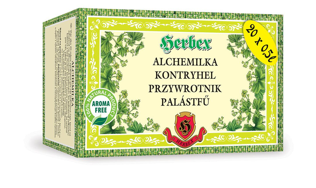 Herbex Alchemilka čaj 20x3g 60 g - 43674