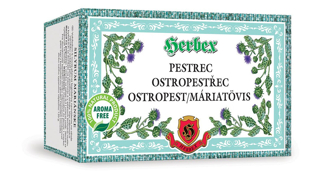 Herbex Pestrec mariánsky  čaj 20x3g 60 g - 43675