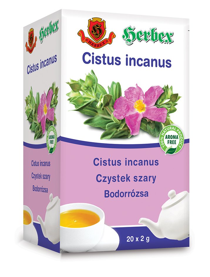 Herbex Cistus čaj 20x2g 40 g - 52111