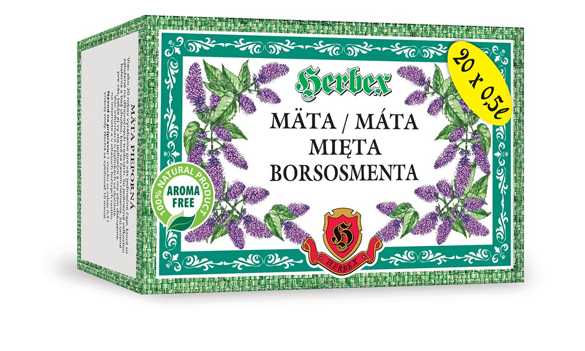 Herbex mätový čaj 20x3g 60 g - 40964