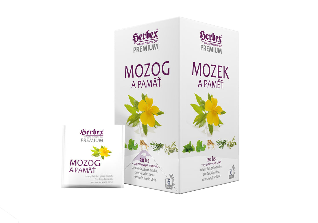 Herbex čaj pre myseľ a pamäť 20x1,5g 30 g - 90220