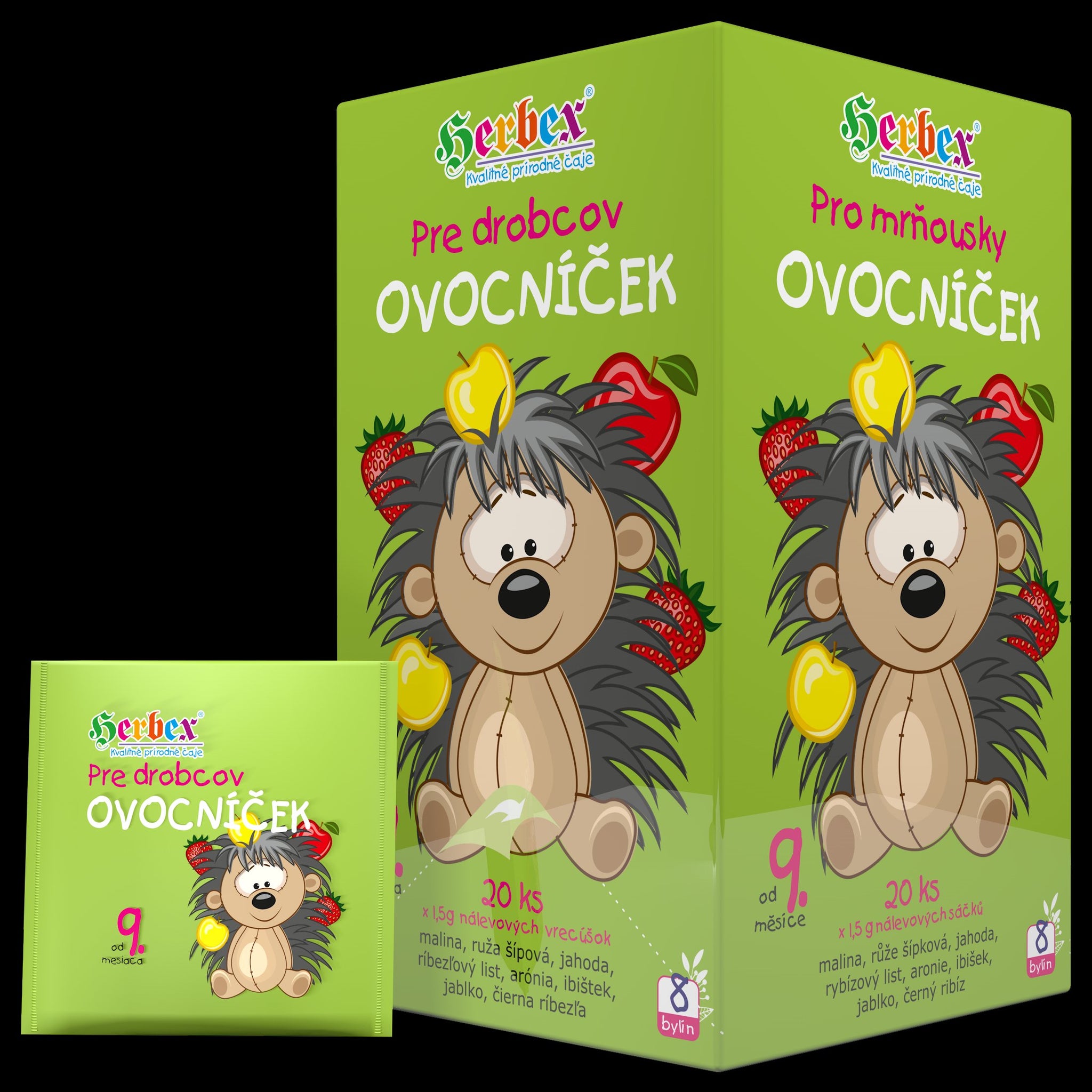 Herbex ovocný čaj od 9 mesiacov 20x1,5g 30 g - 90215