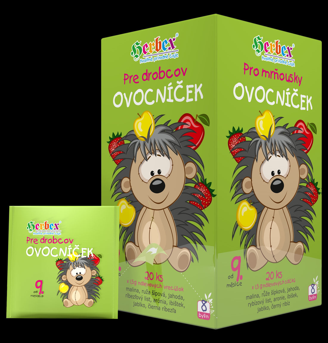Herbex ovocný čaj od 9 mesiacov 20x1,5g 30 g - 90215