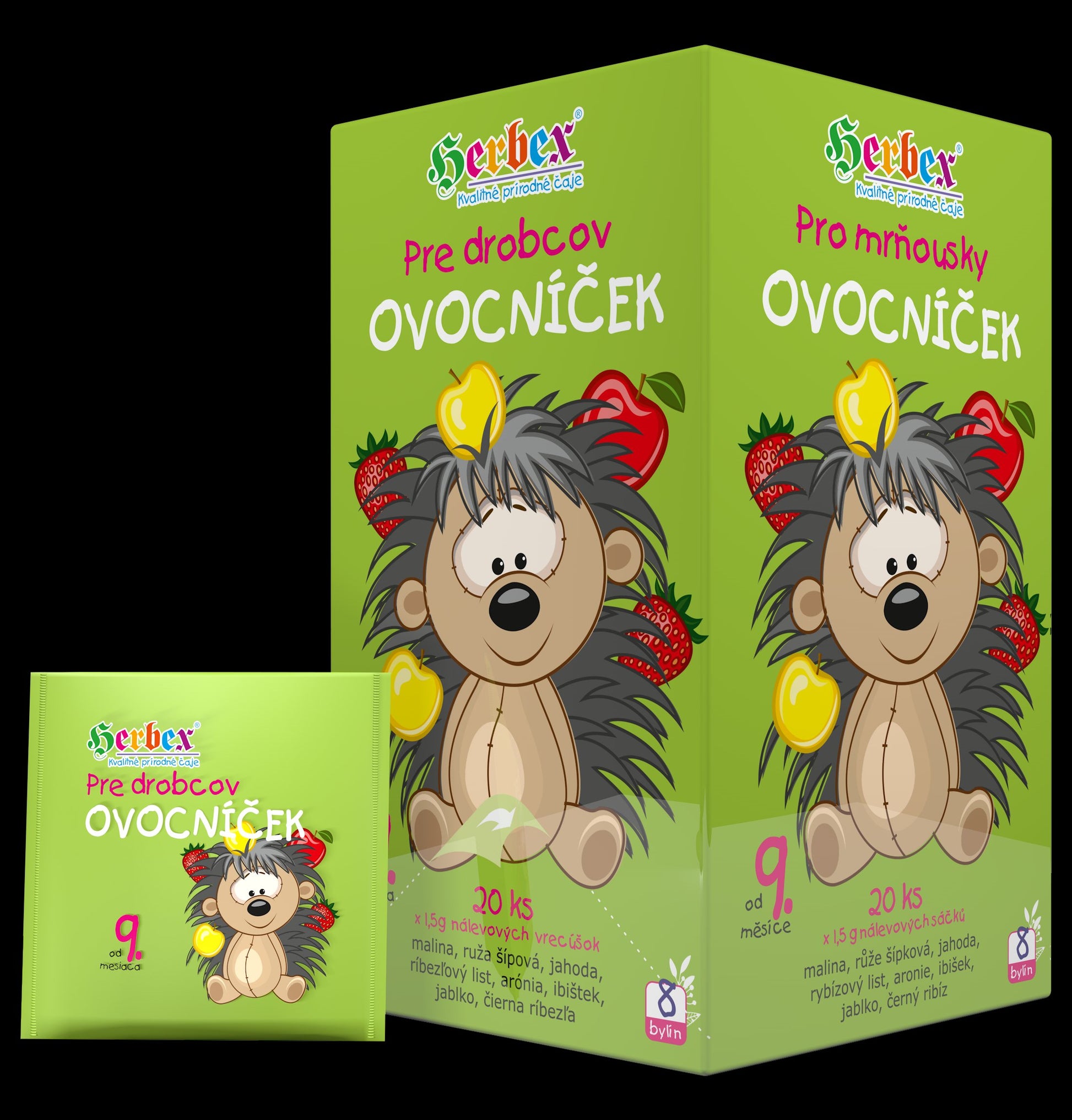 Herbex ovocný čaj od 9 mesiacov 20x1,5g 30 g - 90215
