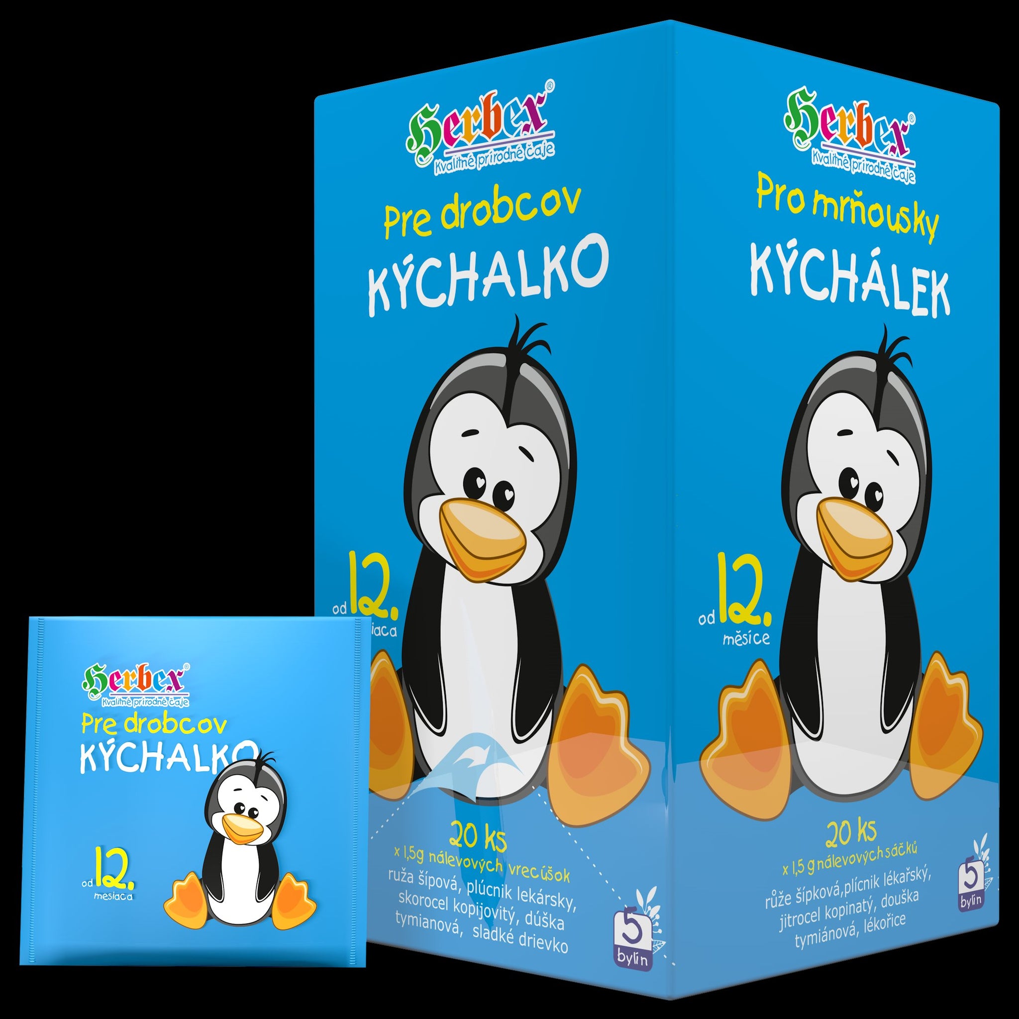 Herbex Kýchalko od 12 mesiacov 20x1,5g 30 g - 90214