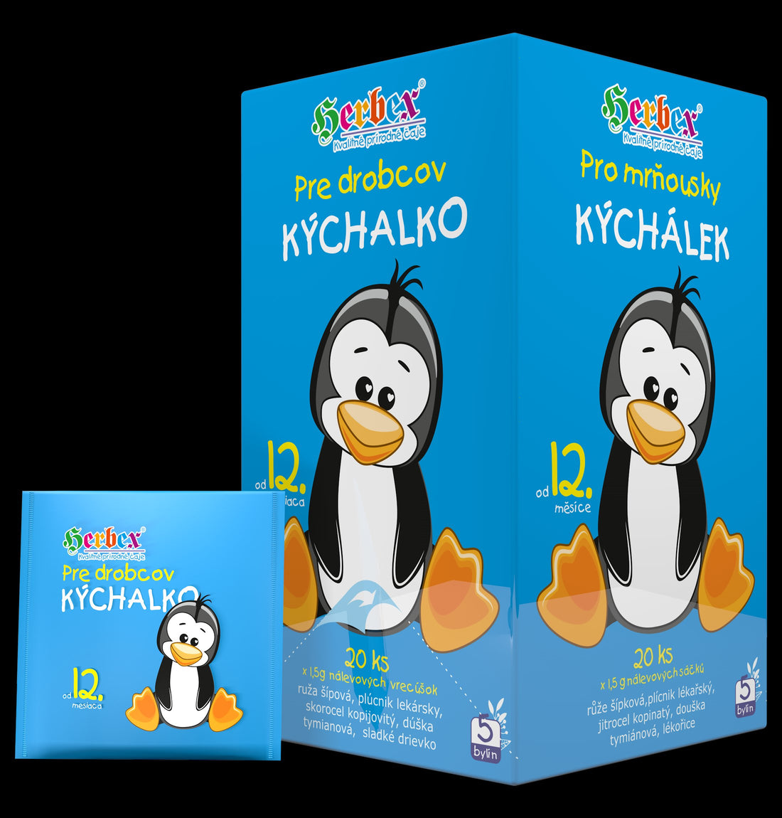 Herbex Kýchalko od 12 mesiacov 20x1,5g 30 g - 90214