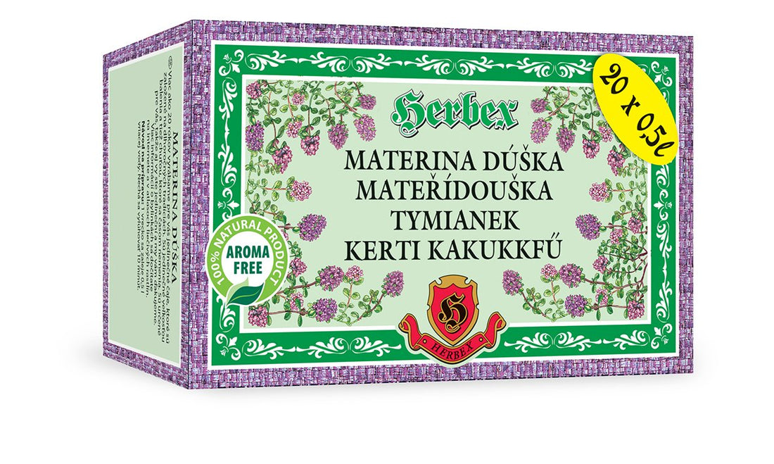 Herbex záhradný tymiánový čaj 20x3g 60 g - 43673