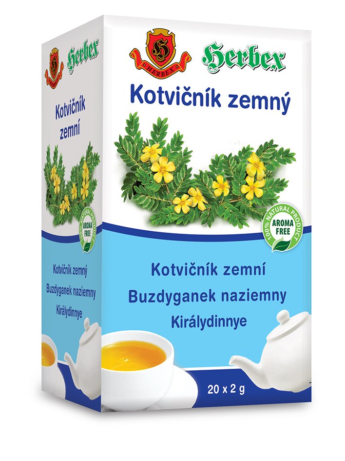 Herbex kotvičník zemný  20x2g 40 g - 52115