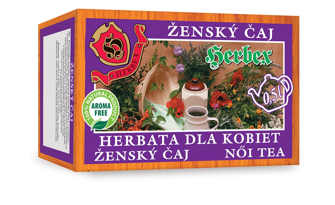 Herbex ženský čaj 20x3g 60 g - 43654