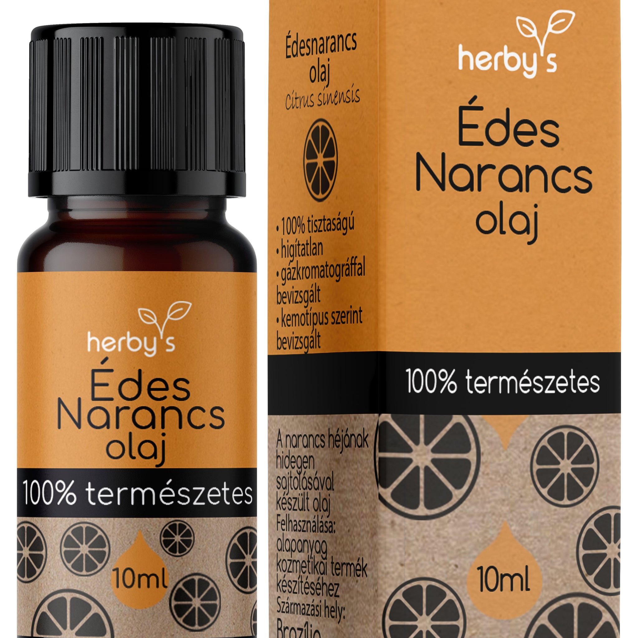 Herbys Esenciálny olej  zo sladkého pomaranča 10 ml - 87796