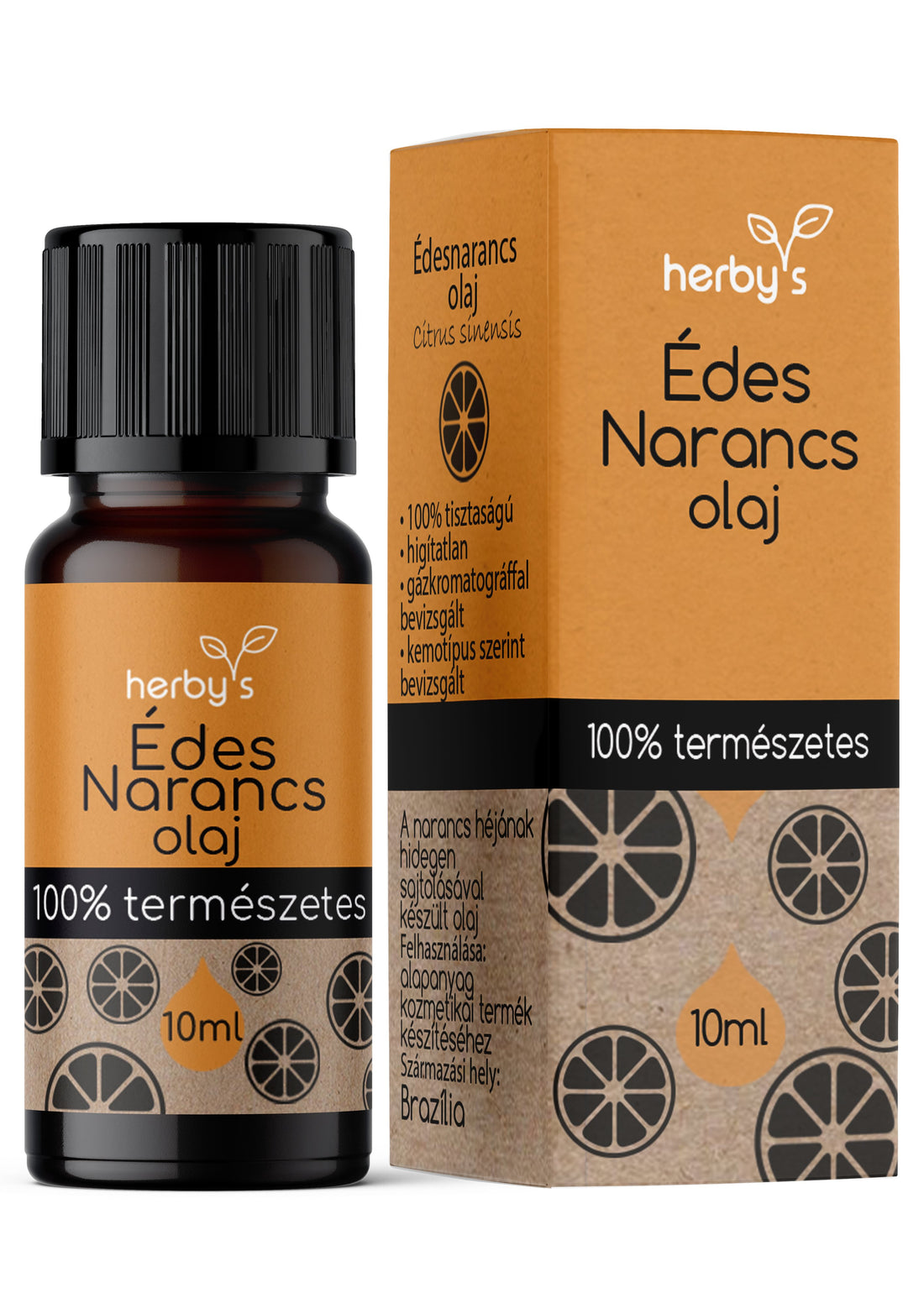 Herbys Esenciálny olej  zo sladkého pomaranča 10 ml - 87796