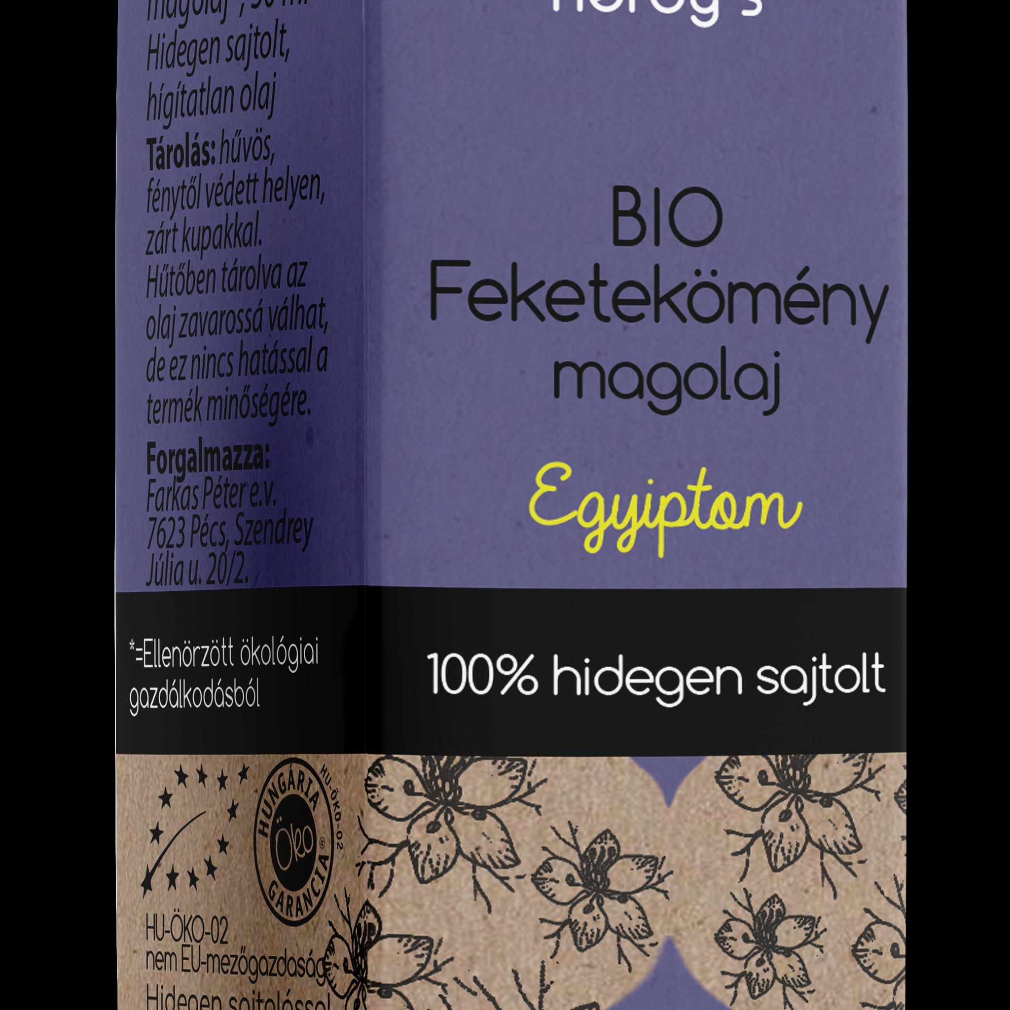 Herbys organický olej z čierneho feniklu lisovaný za studena 30 ml - 87811