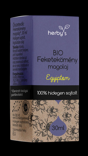 Herbys organický olej z čierneho feniklu lisovaný za studena 30 ml - 87811