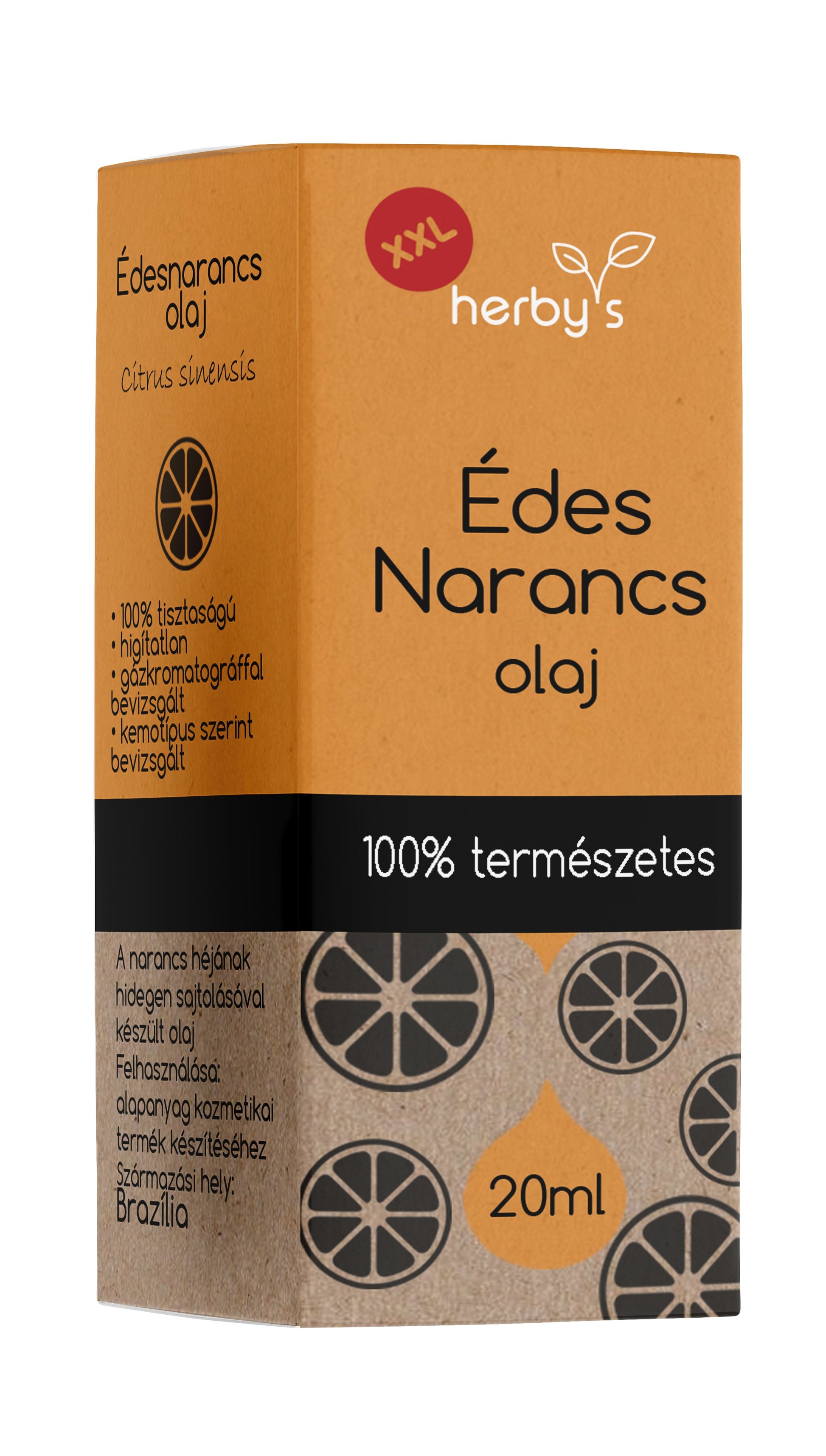 Herbys  Esenciálny olej zo sladkého pomaranča 20 ml - 89342