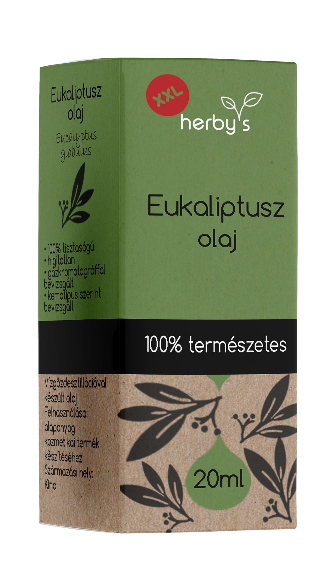 Herbys eukalyptus xxl esenciálny olej 20 ml - 89343