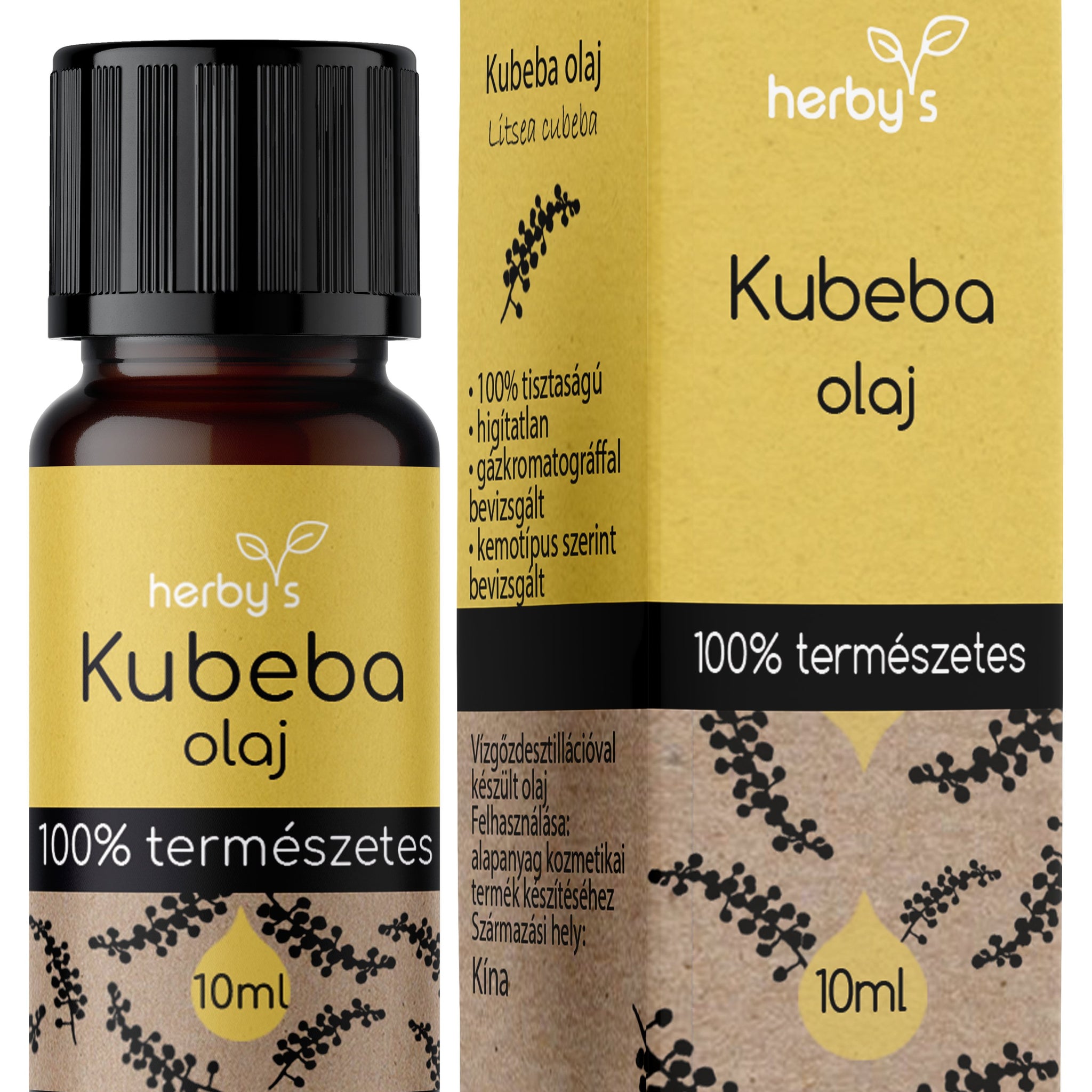 Herbys Esenciálny olej kubeba 10 ml - 87801