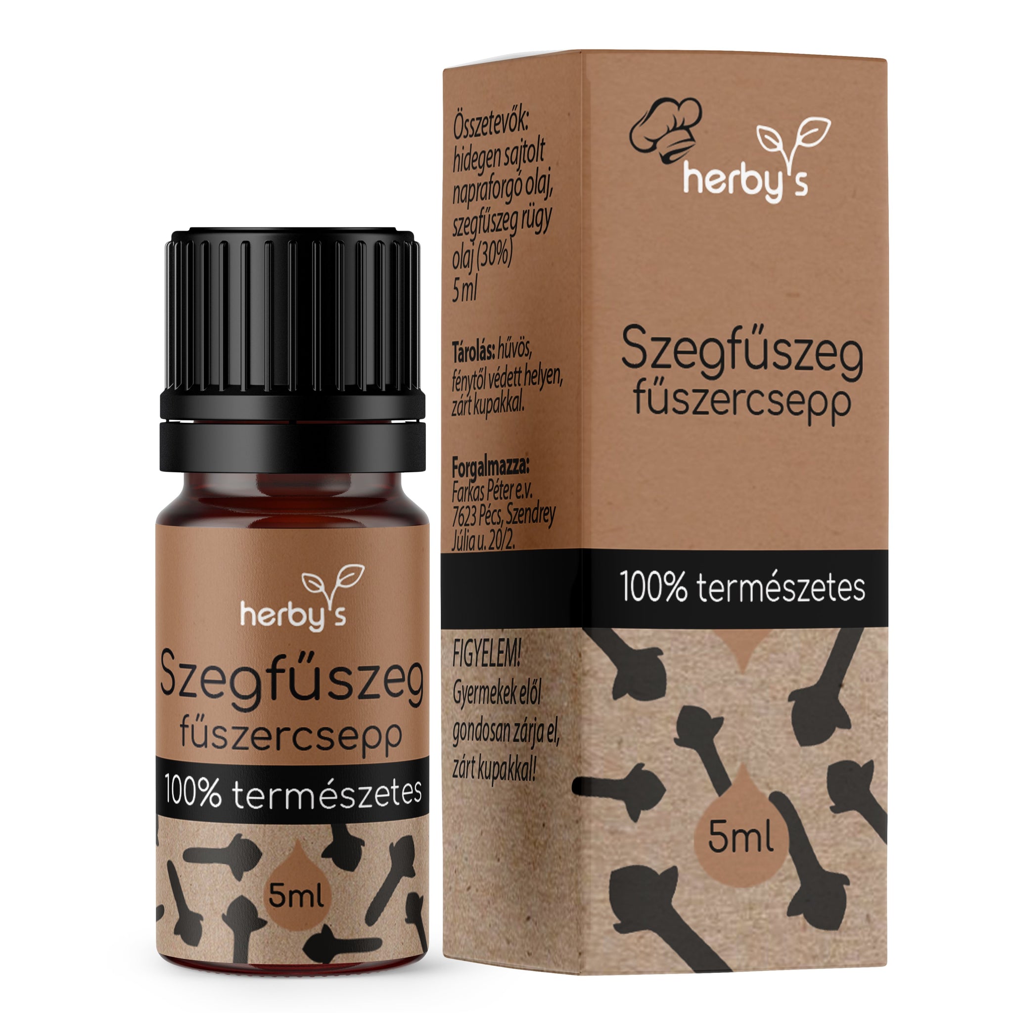Herbys klinčekové kvapky 5 ml - 89354
