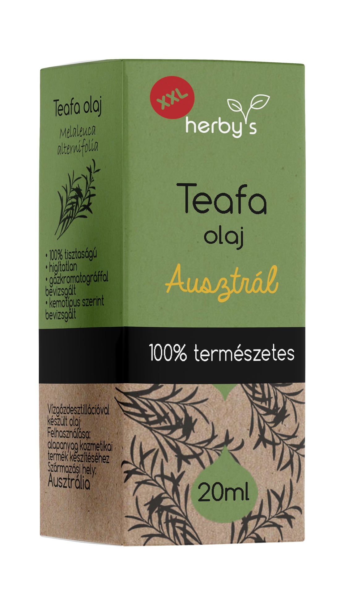 Herbys tčajovník  xxl esenciálny olej 20 ml - 89345