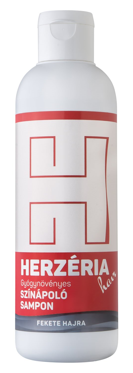 Herzéria Bylinný šampón na zachovanie farby - na čierne vlasy 200 ml - 92031