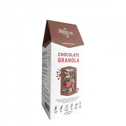Hester`s Life čokoládová granola čokoládová  320 g - 60090