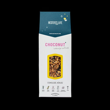 Hester`s Life   čokoládovo-kokosové cereálie 320 g - 91203