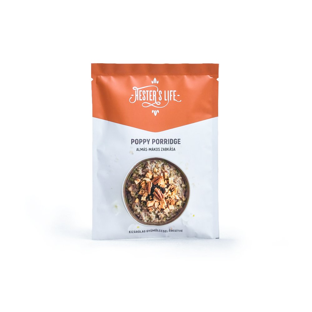 Hester`s Life ovsená maková kaša s jablkami 50 g - 88434