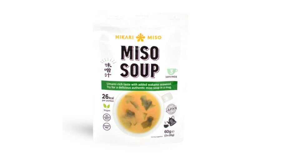 Hikari instantná miso polievka s morskými riasami wakame 60 g - 93972