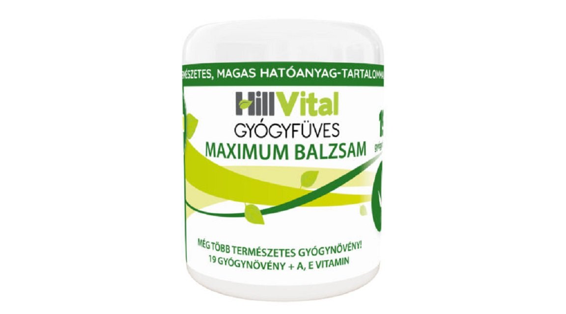 Hillvital bylinný maximálny balzam 250 ml - 97601