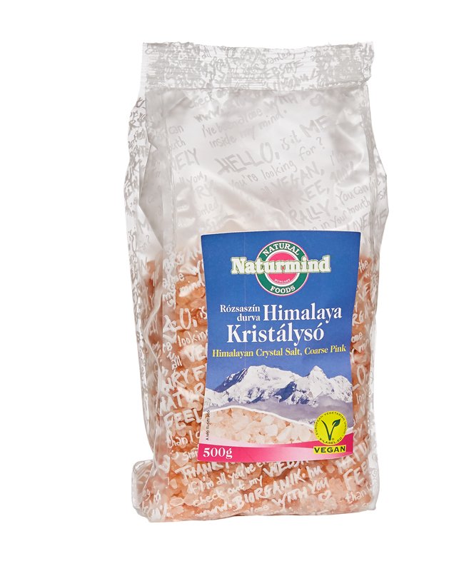 Naturmind Himalájska soľ hrubá ružová 500 g - 33943