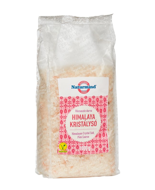 Naturmind Himalájska soľ hrubá ružová 1000 g - 13301