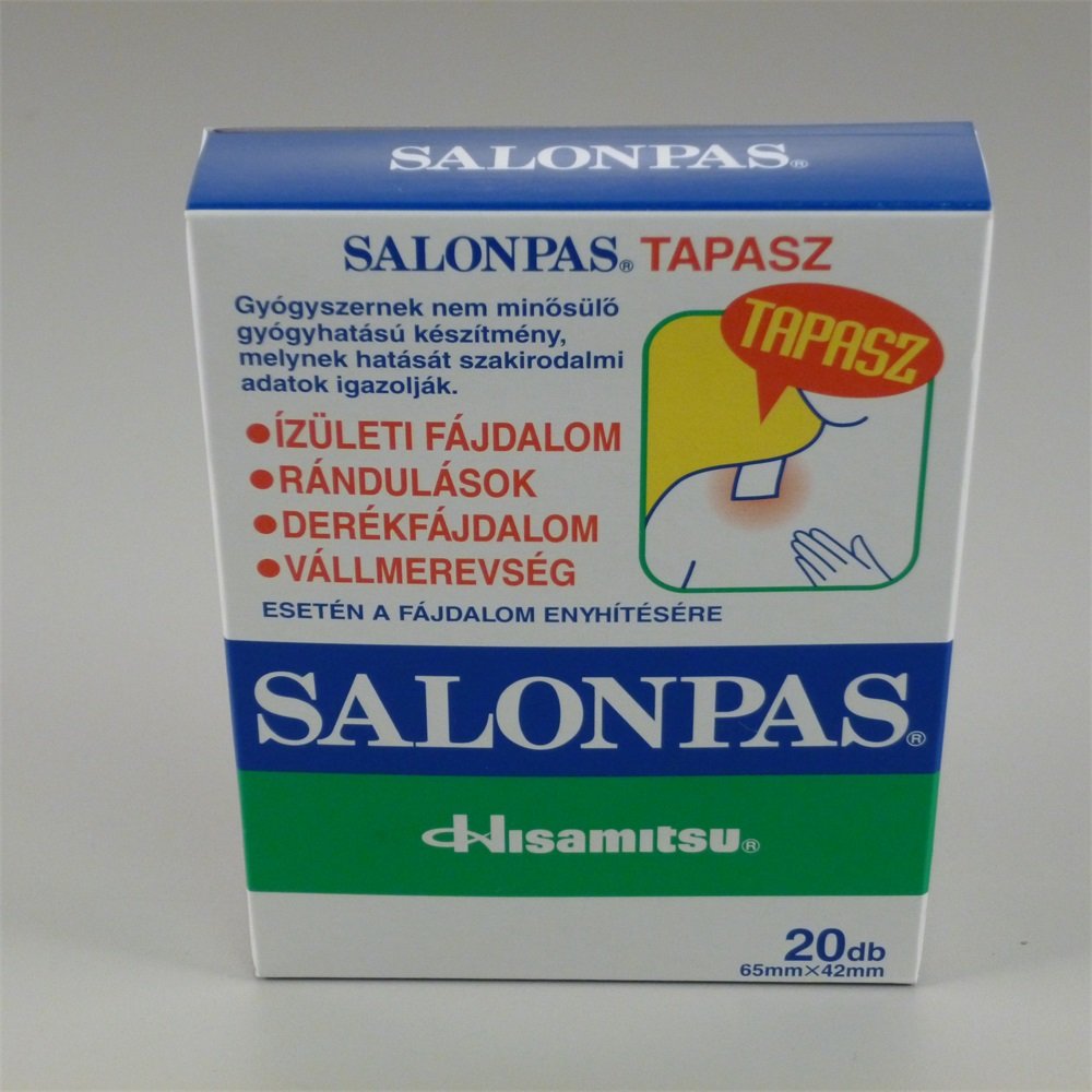 SALONPAS Náplasť na  20 kusov - 22638