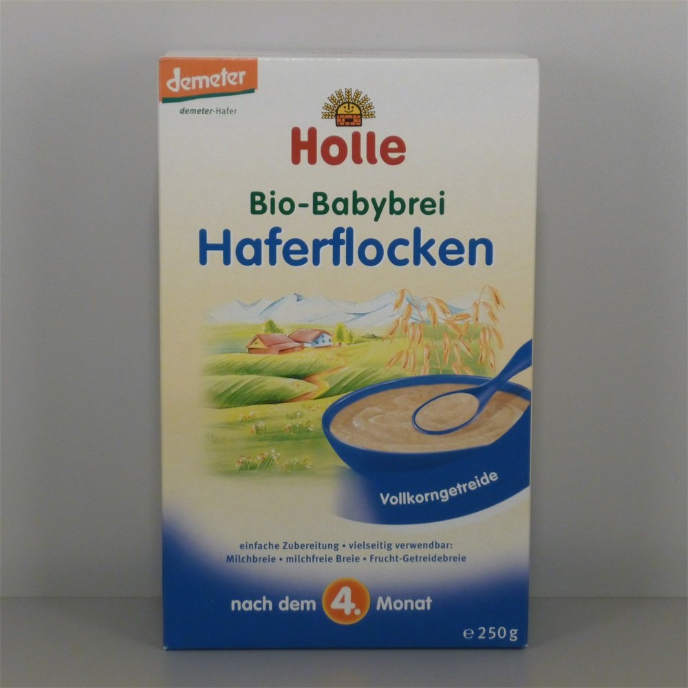 Holle organická ovsená kaša pre dojčatá 250 g - 32844