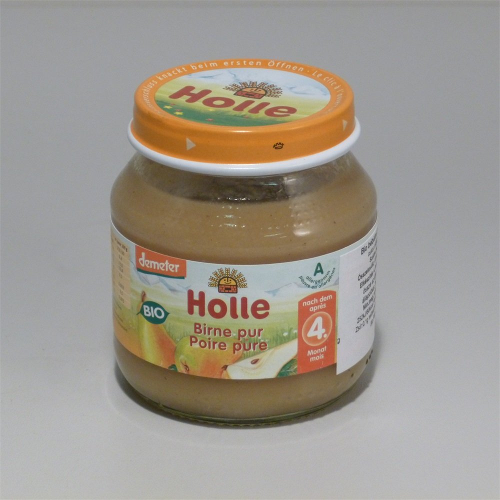 Holle organická detská výživa 100% hruška 125 g - 10795