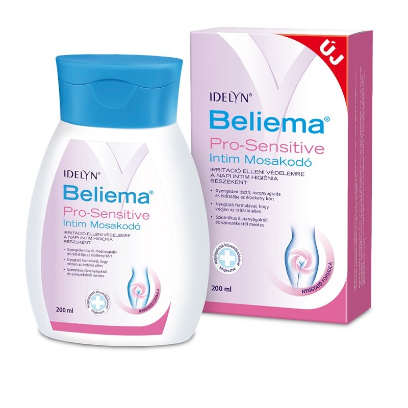 Idelyn Beliema pro-sensitive intímny čistiaci gél  200 ml - 83884