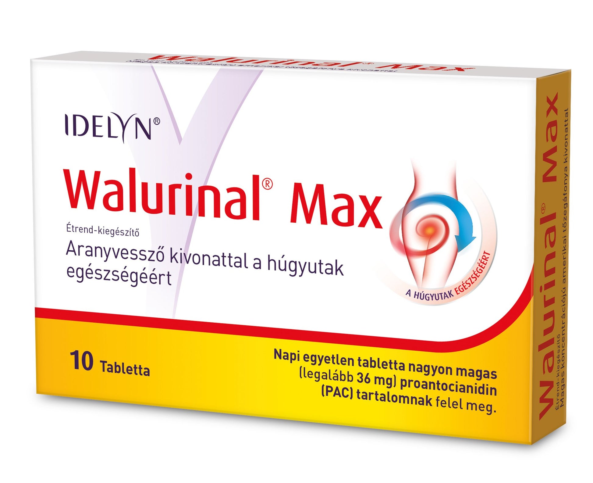 Idelyn walurinal max so zlatobyľou 10 tabliet - 82014