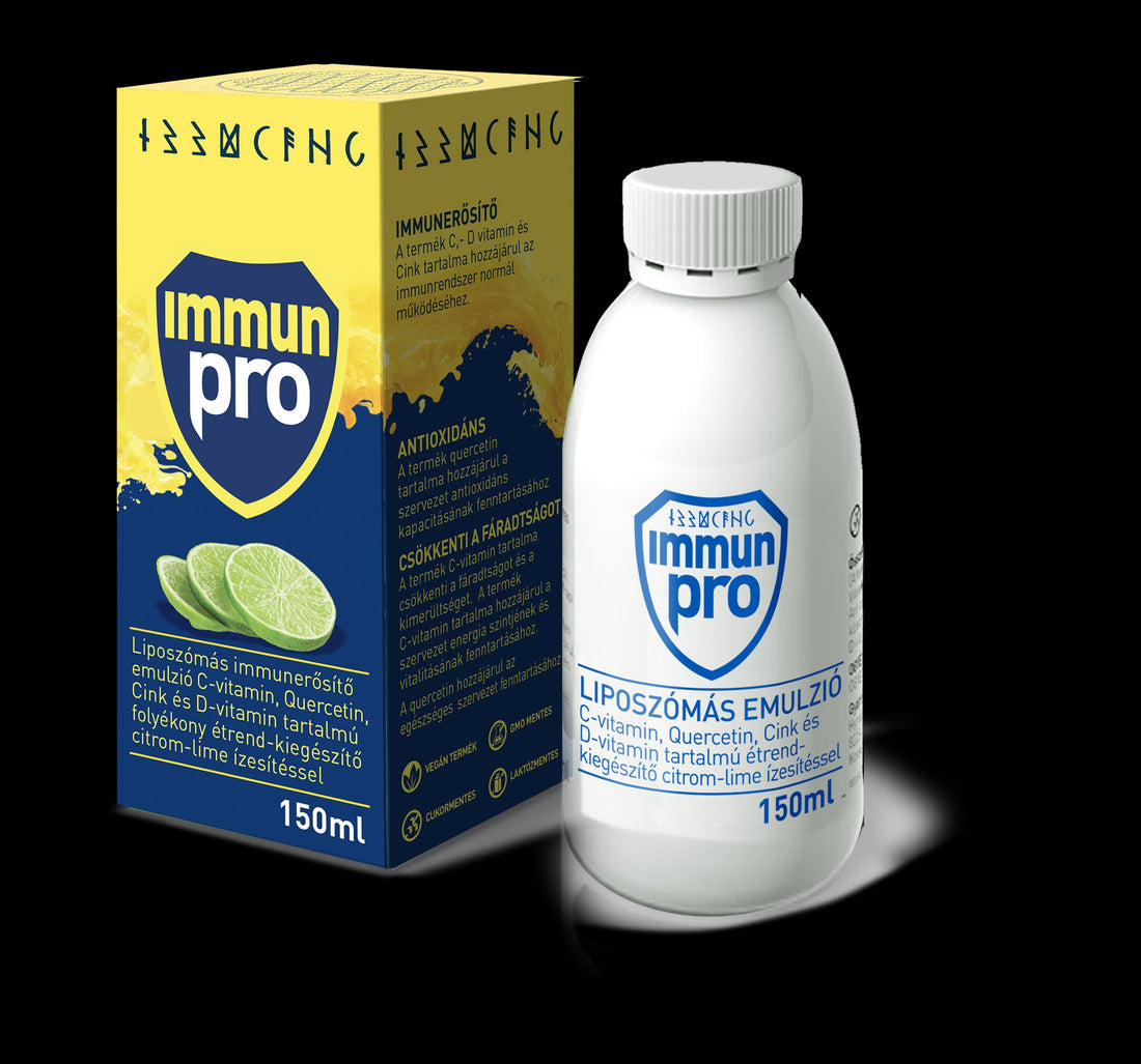 Immun Pro lipozomálna emulzia s príchuťou citróna a limetky 150 ml - 85804