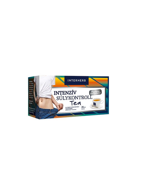 Interherb čaj na intenzívnu kontrolu hmotnosti 25 filter 25 g - 93859