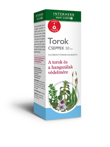 Interherb denné kvapky hrdlo kvapky 50 ml