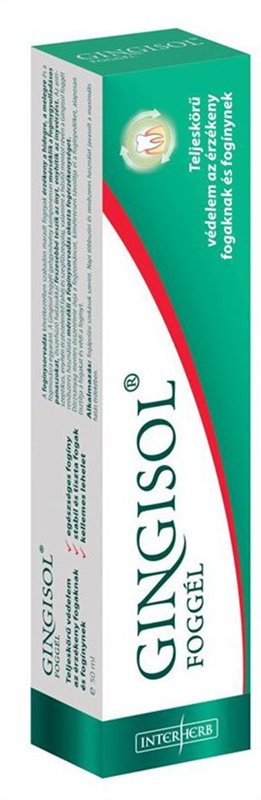 Interherb Gingisol zubný gél 50 ml - 93854