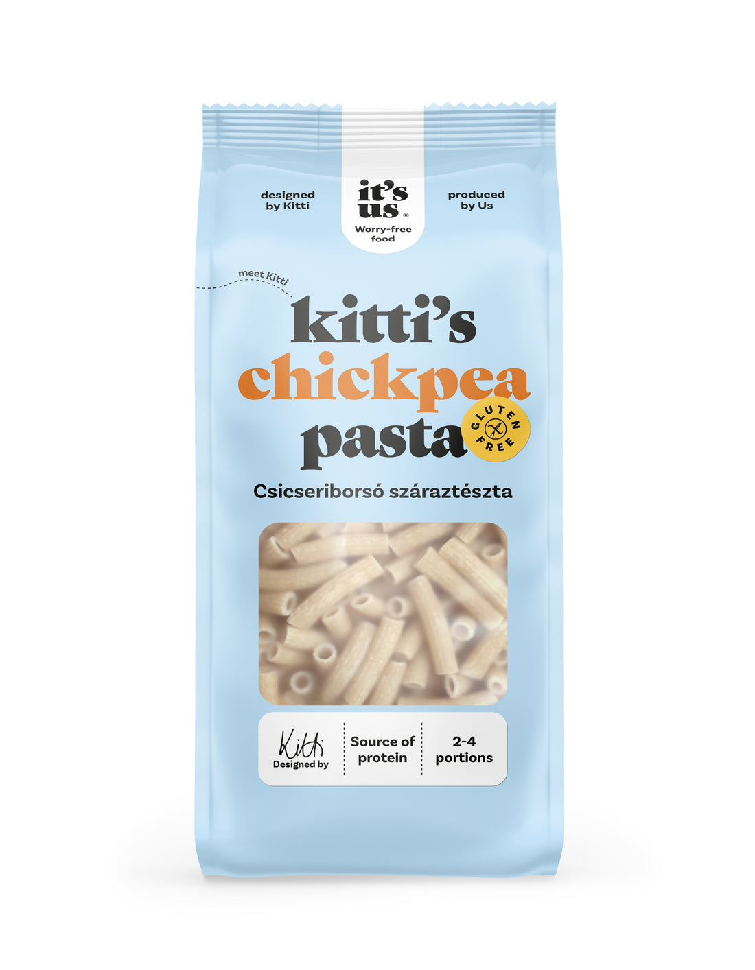 It`s us kitti`s cícerové cestoviny krátke makaróny 250 g - 89706