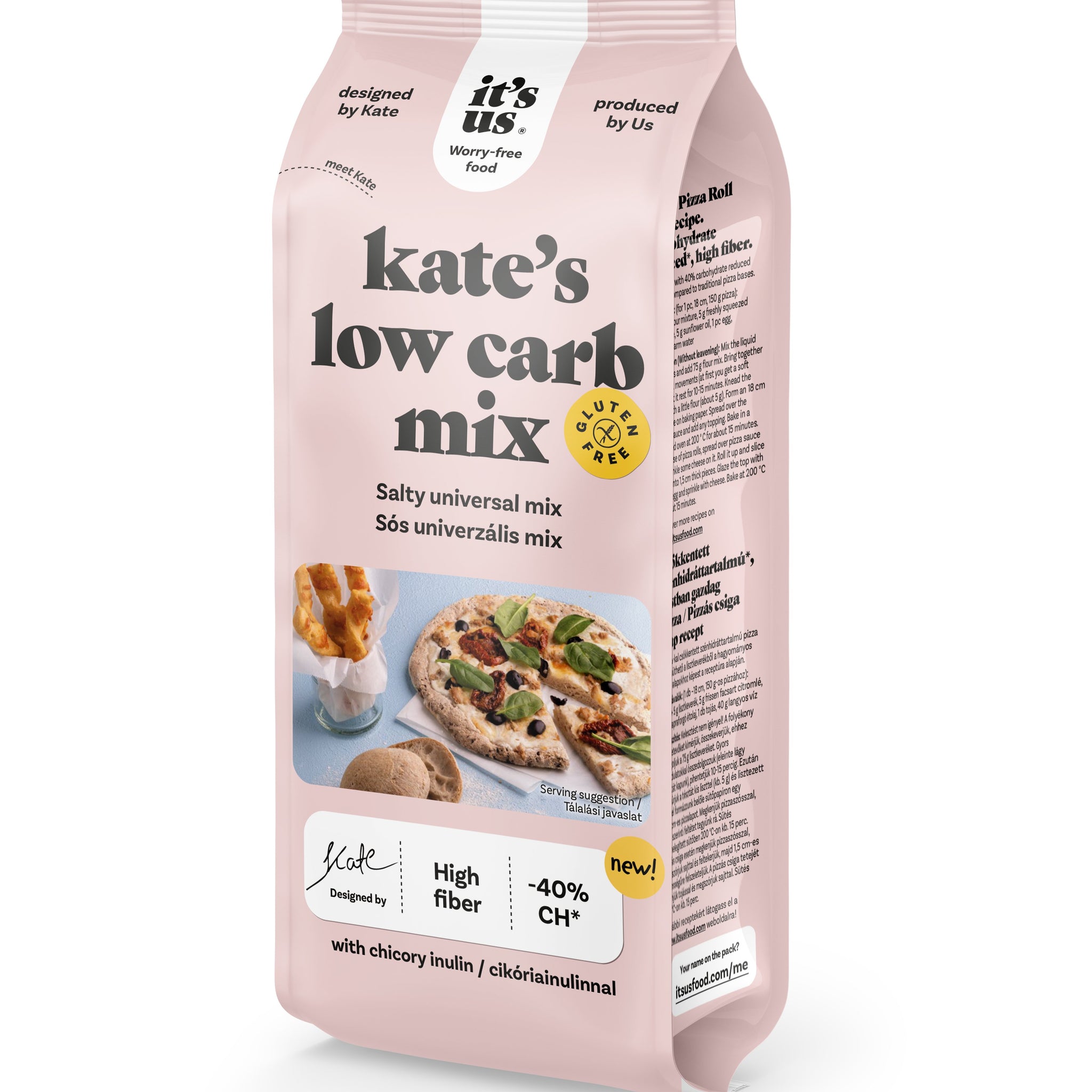 It`s us kate`s low carb  slaný univerzálny  mix  múky 500 g - 88199