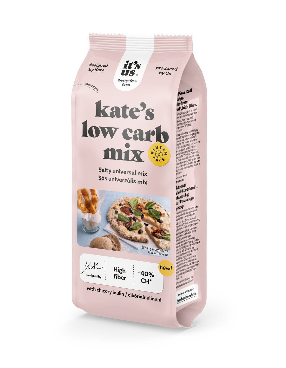 It`s us kate`s low carb  slaný univerzálny  mix  múky 500 g - 88199