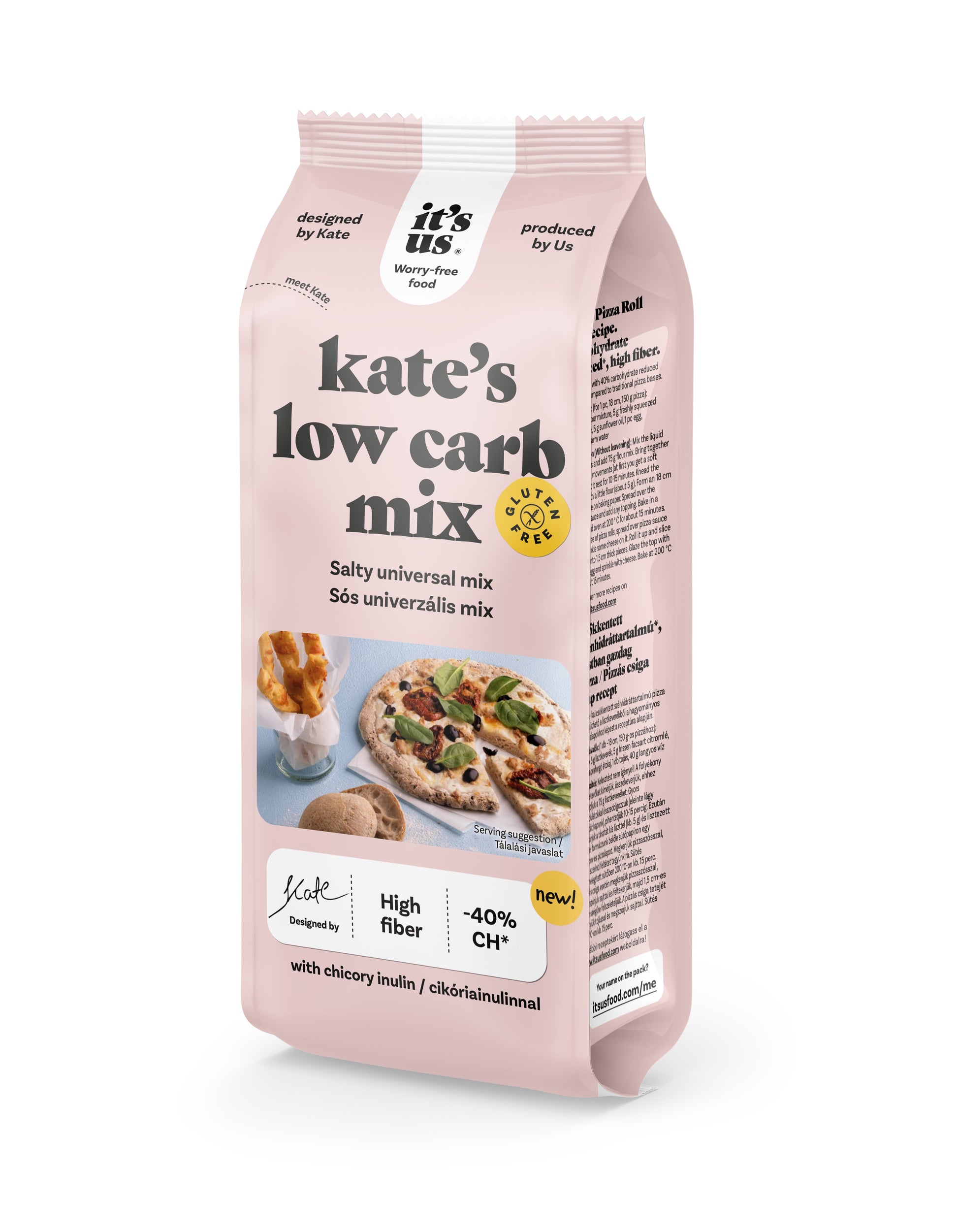 It`s us kate`s low carb  slaný univerzálny  mix  múky 500 g - 88199
