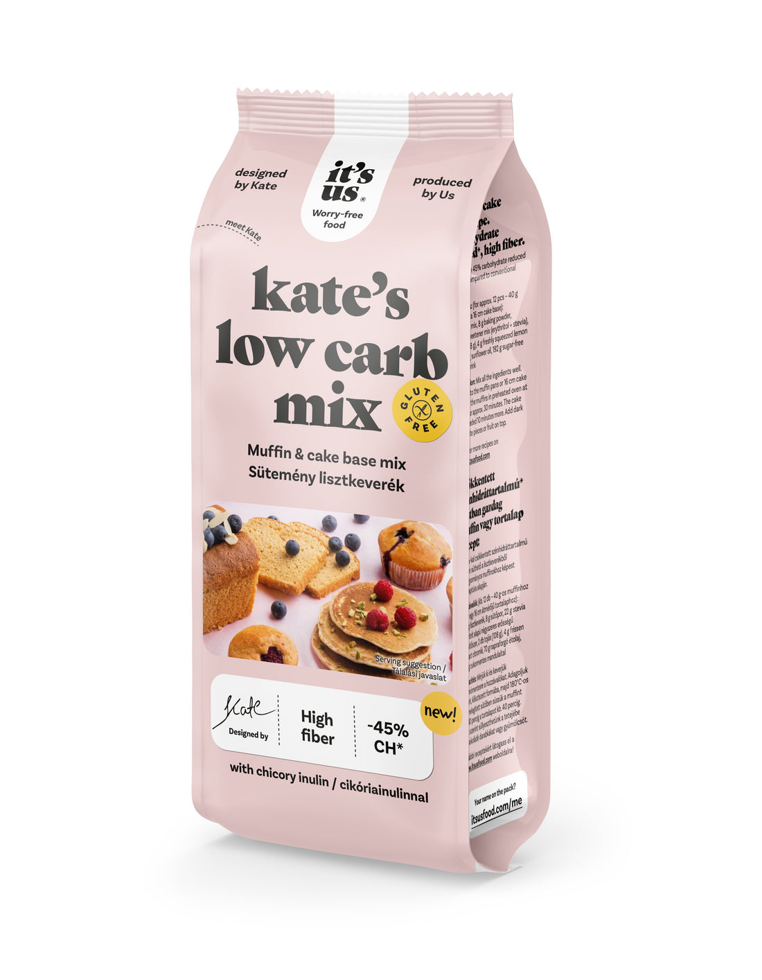 It`s us kate`s low carb mix múky nakoláče 500 g - 88200